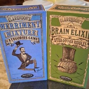 CLARENDON CARD GAMES CATEGORIES AND RIDDLES